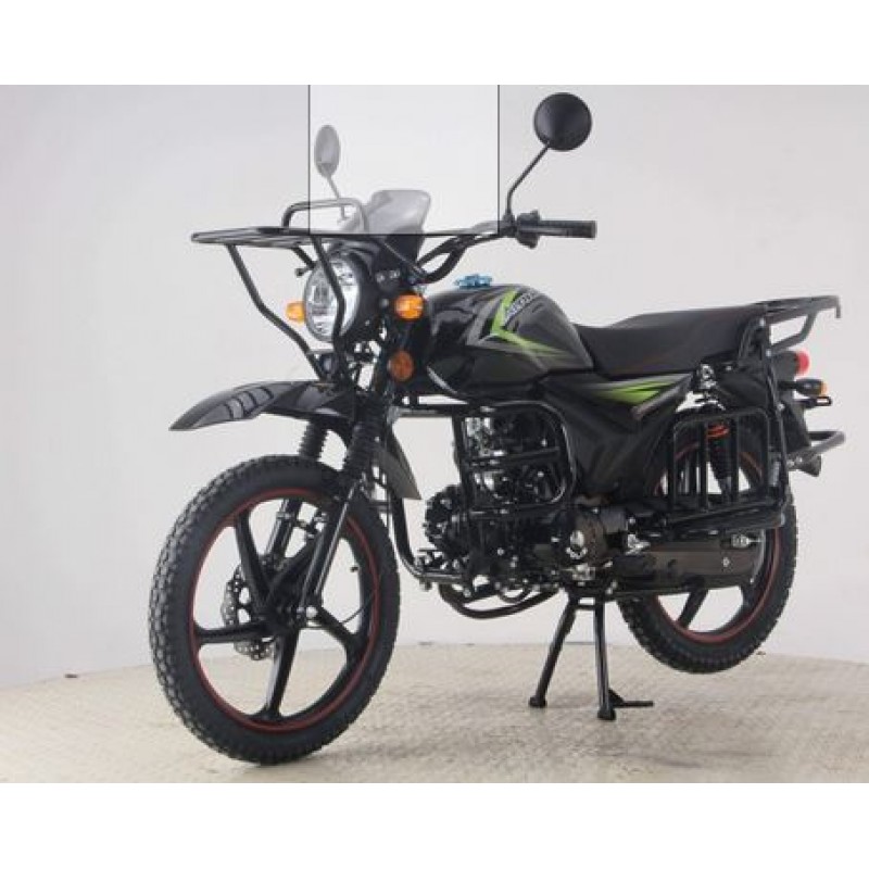 Купить  Мопед Roliz Alpha Offroad "ES" 50, 17/17", стекло, 4 багажника (шт) 01100 купить с доставкой по Москве и России, цена, технические характеристики, комплектация фото  - motoserp.ru