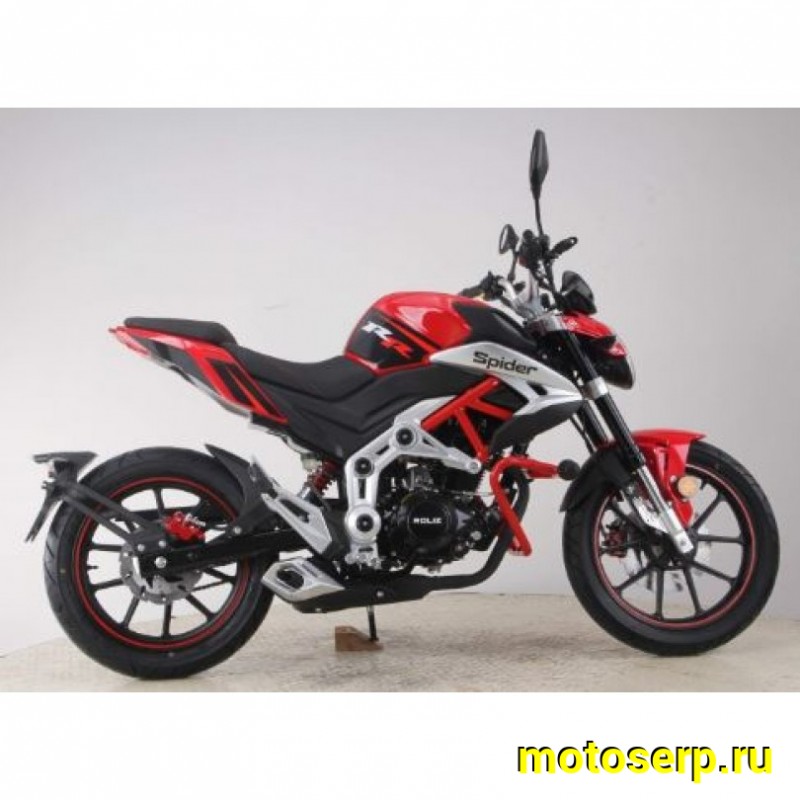 Купить  Мотоцикл ROLIZ SPIDER 250 cc 162FMJ 17/17", диск/диск, пеги (шт) (0 купить с доставкой по Москве и России, цена, технические характеристики, комплектация фото  - motoserp.ru