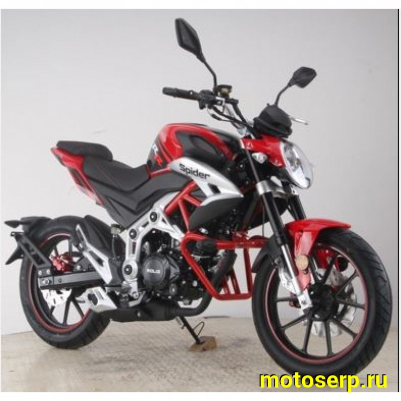 Купить  Мотоцикл ROLIZ SPIDER 250 cc 162FMJ 17/17", диск/диск, пеги (шт) (0 купить с доставкой по Москве и России, цена, технические характеристики, комплектация фото  - motoserp.ru