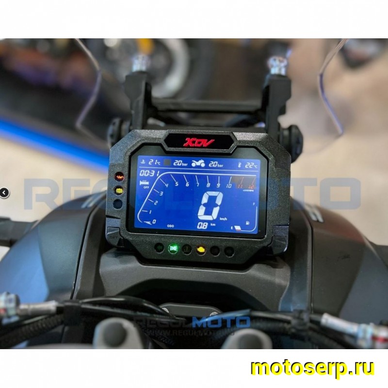 Купить  Скутер Regulmoto XDV 300CC 4T (реплика HONDA X-ADV 750) двиг APRILIA SR MAX 300, ABS, инжект., спицы,  вариатор, подвеска KYB + кофры  (шт) купить с доставкой по Москве и России, цена, технические характеристики, комплектация фото  - motoserp.ru