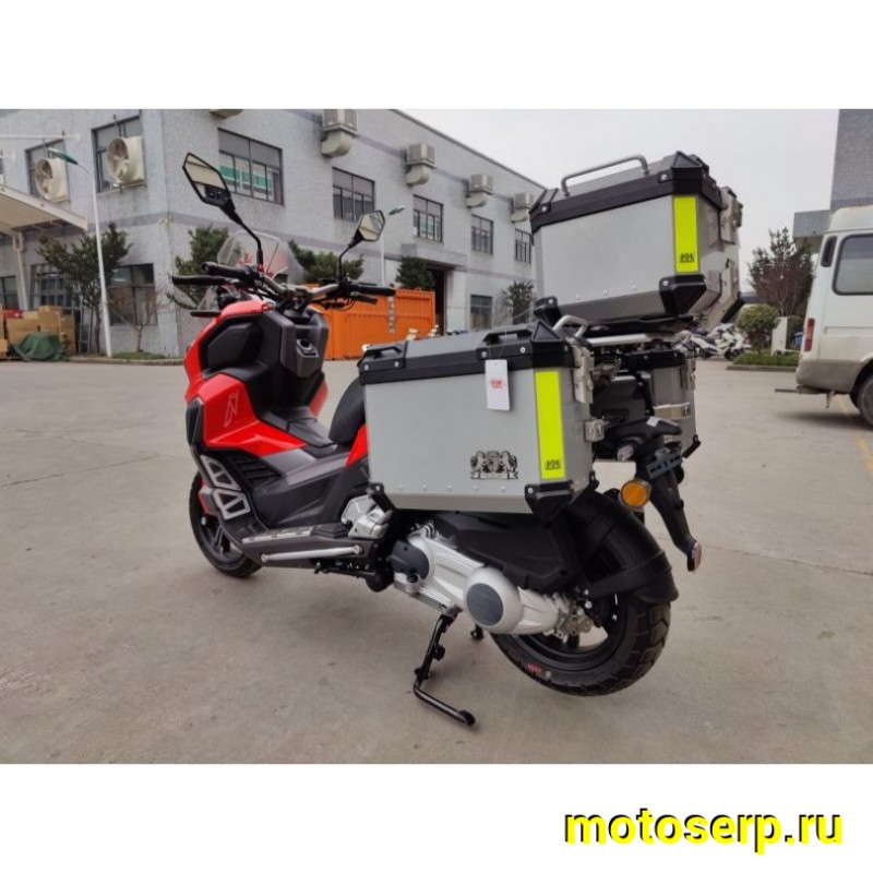 Купить  Скутер Regulmoto XDV 300CC 4T (реплика HONDA X-ADV 750) двиг APRILIA SR MAX 300, ABS, инжект., спицы,  вариатор, подвеска KYB + кофры  (шт) купить с доставкой по Москве и России, цена, технические характеристики, комплектация фото  - motoserp.ru