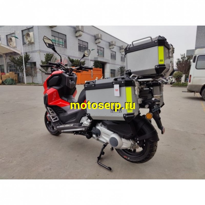 Купить  Скутер Regulmoto XDV 300CC 4T (реплика HONDA X-ADV 750) двиг APRILIA SR MAX 300, ABS, инжект., спицы,  вариатор, подвеска KYB + кофры  (шт) купить с доставкой по Москве и России, цена, технические характеристики, комплектация фото  - motoserp.ru