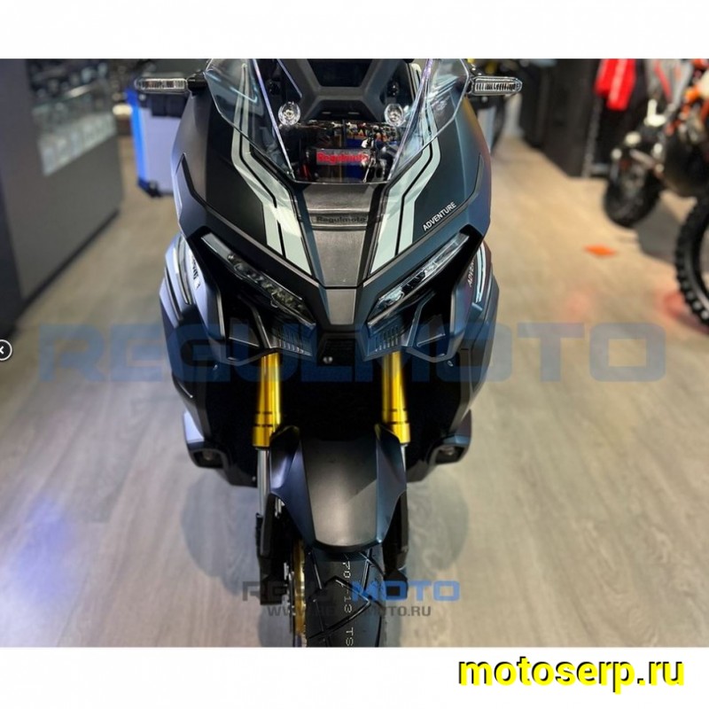 Купить  Скутер Regulmoto XDV 300CC 4T (реплика HONDA X-ADV 750) двиг APRILIA SR MAX 300, ABS, инжект., спицы,  вариатор, подвеска KYB + кофры  (шт) купить с доставкой по Москве и России, цена, технические характеристики, комплектация фото  - motoserp.ru