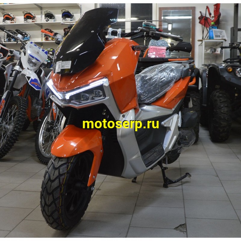 Купить  Скутер TRACER ADV 50 (Трейсер АДВ) (реплика HONDA X-ADV) 50cc  4Т, кол.13", диск./диск (шт) 01250 (MM 47211 купить с доставкой по Москве и России, цена, технические характеристики, комплектация фото  - motoserp.ru