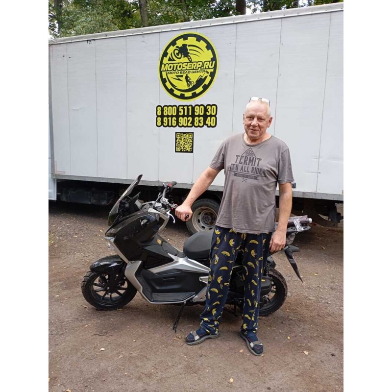 Купить  Скутер MM TRACER ADV-50 (Трейсер АДВ) (реплика HONDA X-ADV) 50cc  4Т, кол.13", диск./диск (шт) 01250 (MM 47211 купить с доставкой по Москве и России, цена, технические характеристики, комплектация фото  - motoserp.ru