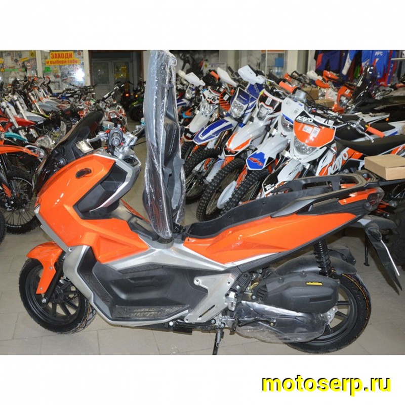Купить  Скутер MM TRACER ADV-50 (Трейсер АДВ) (реплика HONDA X-ADV) 50cc  4Т, кол.13", диск./диск (шт) 01250 (MM 47211 (0 купить с доставкой по Москве и России, цена, технические характеристики, комплектация фото  - motoserp.ru