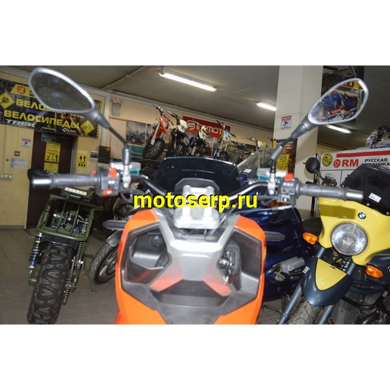 Купить  Скутер TRACER ADV-50 (Трейсер АДВ) (реплика HONDA X-ADV) 50cc  4Т, кол.13", диск./диск (шт) 01250 (MM 47211 (0 купить с доставкой по Москве и России, цена, технические характеристики, комплектация фото  - motoserp.ru