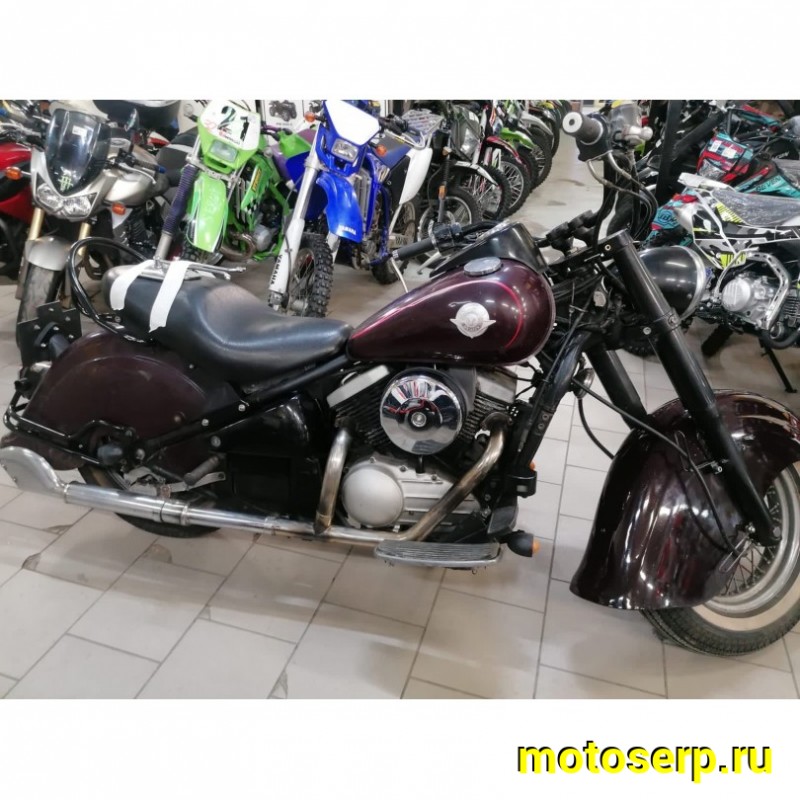 Купить  ====Мотоцикл KAWASAKI VN400 VULCAN DRIFTER 2001г.в.Из Японии,без пробега по РФ купить с доставкой по Москве и России, цена, технические характеристики, комплектация фото  - motoserp.ru