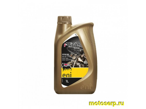 Купить  Масло ENI 4Т i-Ride Special 20W50  минер.1л (шт)  (nitro 116296 купить с доставкой по Москве и России, цена, технические характеристики, комплектация фото  - motoserp.ru