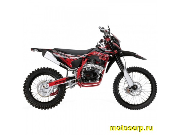 Купить  Мотоцикл Кросс/Эндуро BSE Z10 Red Black 2023г. (спортинв), 21/18, 4Т, 250сс, 172FMM 4-клапанный!!! Nibbi PWK34, кик/электростартер, возд. охлажд. (шт) купить с доставкой по Москве и России, цена, технические характеристики, комплектация фото  - motoserp.ru