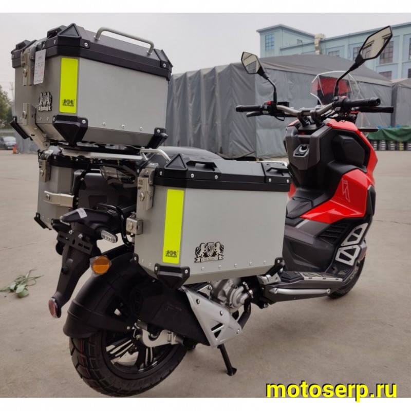 Купить  Кофры алюминиевые 3шт. компл. + крепёжная система Regulmoto XDV (комп) (Regul RM-400984 купить с доставкой по Москве и России, цена, технические характеристики, комплектация фото  - motoserp.ru