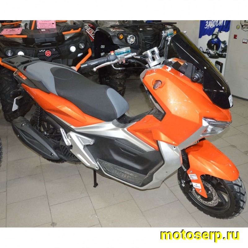 Купить  ====Скутер TRACER ADV 50+ (Трейсер АДВ) Тюнинг+доп ЦПГ и ГБЦ (реплика HONDA X-ADV) 50cc  4Т, кол.13", диск./диск.  (шт) 01500 (MM 47211 купить с доставкой по Москве и России, цена, технические характеристики, комплектация фото  - motoserp.ru