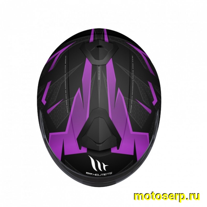 Купить  Шлем закрытый MT THUNDER EFFECT gloss black fucsia (L) интеграл (шт) (LS2 купить с доставкой по Москве и России, цена, технические характеристики, комплектация фото  - motoserp.ru