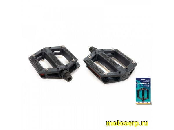 Купить  Педали М14 пластиковые тип BMX HOGGER PLATFORM сменный шип Вело (пар) (Пан PDHG859DUBK (Дан купить с доставкой по Москве и России, цена, технические характеристики, комплектация фото  - motoserp.ru