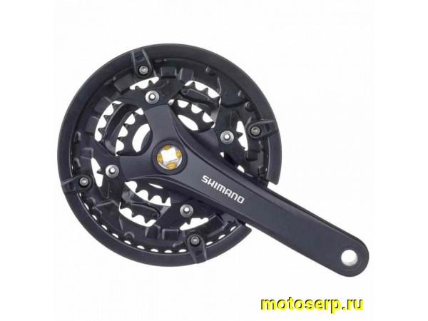 Купить  Шатуны 3 зв.на квадрате. Алюм. 44/32/22 зуб Shimano Acera FC-T3010 170мм Вело (пар) (Пан AFCT3010C422CL купить с доставкой по Москве и России, цена, технические характеристики, комплектация фото  - motoserp.ru