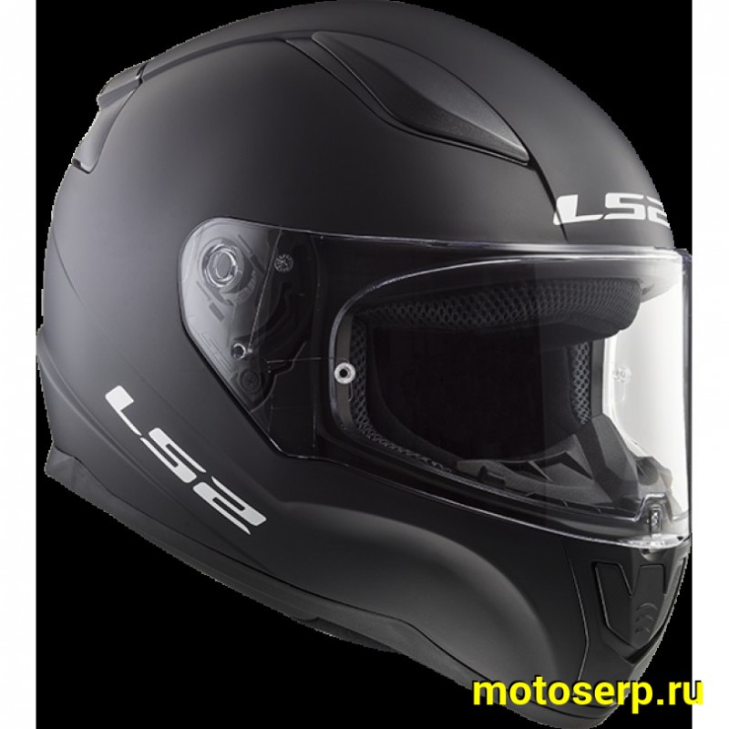 Купить  Шлем закрытый LS2 FF353 RAPID single mono GLOSS BLACK (XXXL) интеграл (шт) (LS2 купить с доставкой по Москве и России, цена, технические характеристики, комплектация фото  - motoserp.ru