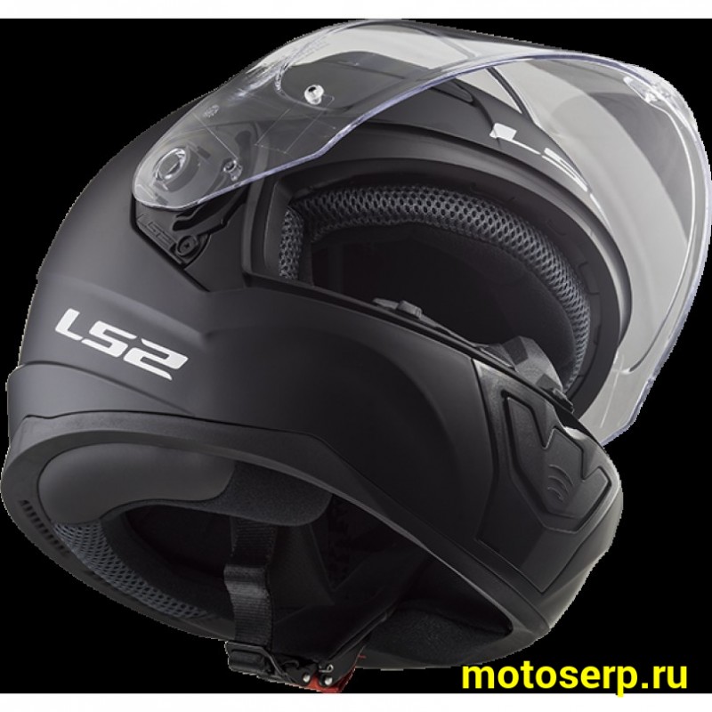 Купить  Шлем закрытый LS2 FF353 RAPID single mono GLOSS BLACK (XXXL) интеграл (шт) (LS2 купить с доставкой по Москве и России, цена, технические характеристики, комплектация фото  - motoserp.ru