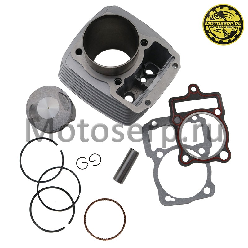 Купить  ЦПГ, поршневая группа 165FMM,166FMM 250cc (D67; p-16; h-80; L-113) (CG250) (TW) (шт) (К-дар 2100175 купить с доставкой по Москве и России, цена, технические характеристики, комплектация фото  - motoserp.ru