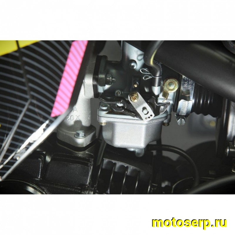 Купить  Питбайк BSE PH 125 AK47 Yellow 17/14", Мех, эл.ст (шт) купить с доставкой по Москве и России, цена, технические характеристики, комплектация фото  - motoserp.ru