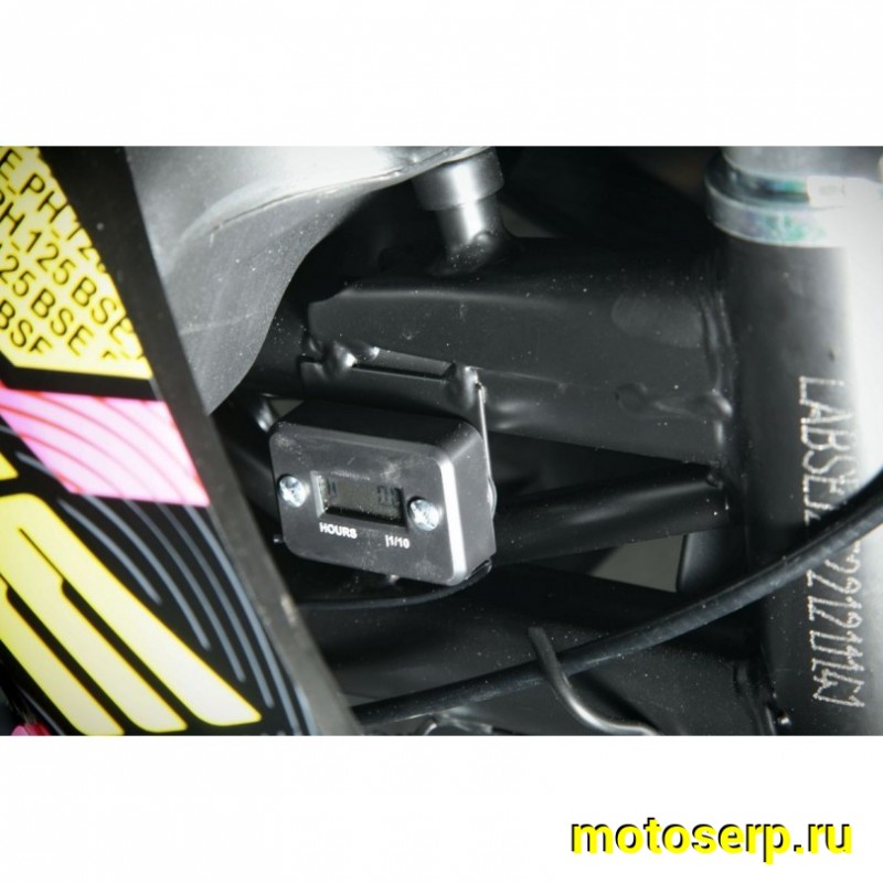 Купить  Питбайк BSE PH 125 AK47 Yellow 17/14", Мех, эл.ст (шт) купить с доставкой по Москве и России, цена, технические характеристики, комплектация фото  - motoserp.ru