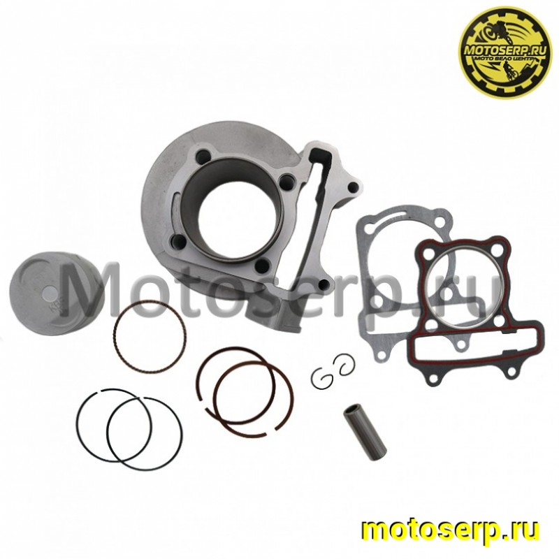 Купить  ЦПГ, поршневая группа 157QMJ  150cc (D57.4; p-15 (шпиль 4x54мм межосев) (CN) (шт) (ANKON 009135 (ANKON 029845 (MOTO-SKUTER 5993 купить с доставкой по Москве и России, цена, технические характеристики, комплектация фото  - motoserp.ru