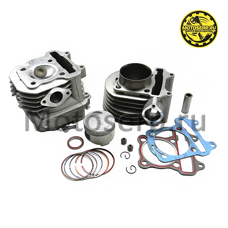 Купить  ЦПГ, поршневая группа 157QMJ  150cc + ГБЦ  157QMJ  150cc (для тюнинга Tracer и QUANTUM) CN (шт)  (ANKON 008867 (ANKON 009135 купить с доставкой по Москве и России, цена, технические характеристики, комплектация фото  - motoserp.ru