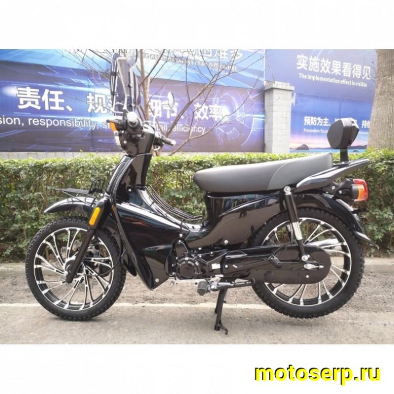 Купить  Мопед MM GATAN (ГАТАН-50) 50сс 4Т, реплика  HONDA SUPER CUBE, диск/бар. 17" багажн, спинка, стекло. (шт) 0110 (MM  купить с доставкой по Москве и России, цена, технические характеристики, комплектация фото  - motoserp.ru