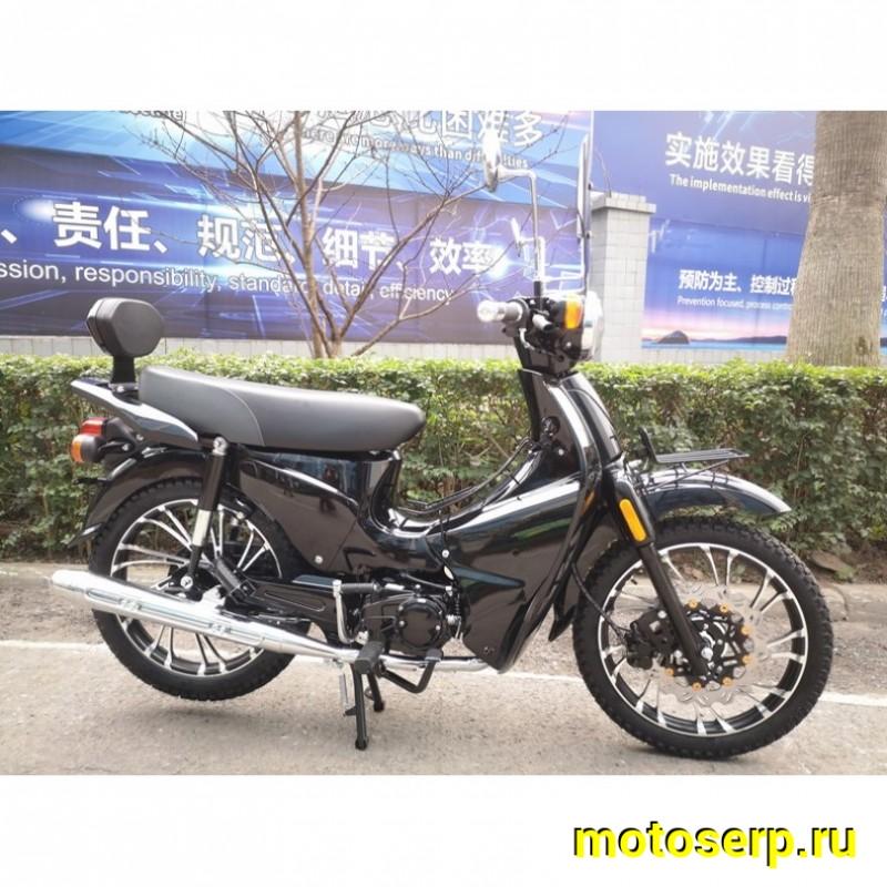 Купить  Мопед MM GATAN (ГАТАН-50) 50сс 4Т, реплика  HONDA SUPER CUBE, диск/бар. 17" багажн, спинка, стекло. (шт) 0110 (MM  купить с доставкой по Москве и России, цена, технические характеристики, комплектация фото  - motoserp.ru