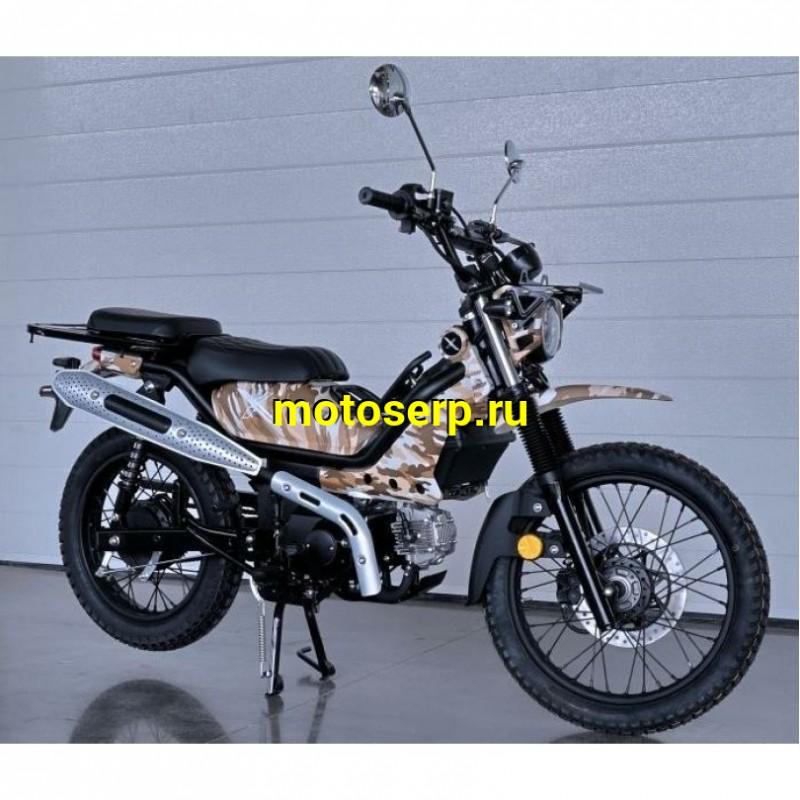 Купить  Мопед MM XTRAIL (ИксТраил - 50)  реплика Honda TRAIL  50сс 4Т, диск/бар. 18"/16". длиннобазн. широкий багажник (шт) 01100 (MM (0 купить с доставкой по Москве и России, цена, технические характеристики, комплектация фото  - motoserp.ru