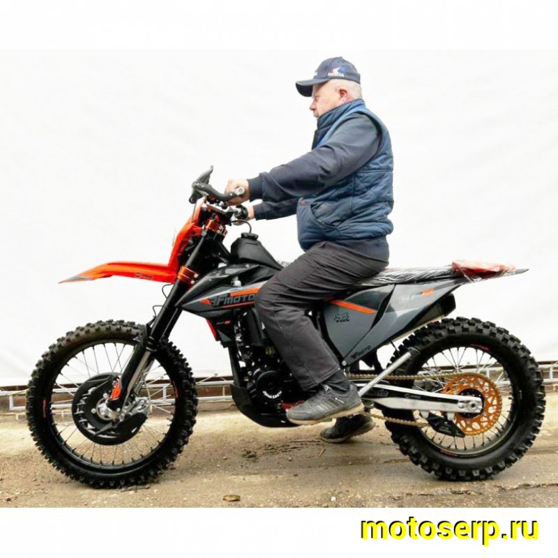 Купить  ====Мотоцикл Кросс/Эндуро Fidelis Et Fortis SF6 (Фиделис СФ6) (GR8 F300L-M ) 21/18, 300cc, ZS174MN-5 NB300, NIBBI PWK34, К8, KKE (шт) (ТехМаркет купить с доставкой по Москве и России, цена, технические характеристики, комплектация фото  - motoserp.ru