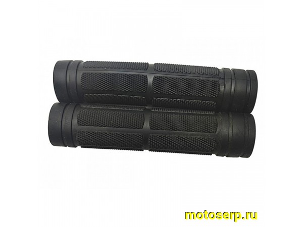 Купить  Грипсы (ручки, резинки) на руль 125 мм (NO NAME) с антискользящими вставками Вело (пар)  (Золотник 3172661-64 купить с доставкой по Москве и России, цена, технические характеристики, комплектация фото  - motoserp.ru