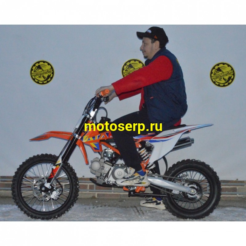 Купить  ====Питбайк ATAKI PRIME 125 17/14 (механ. сцепл., эл. стартер) (сборка +3000р, собирается крайне сложно) (шт) (SM (0 купить с доставкой по Москве и России, цена, технические характеристики, комплектация фото  - motoserp.ru