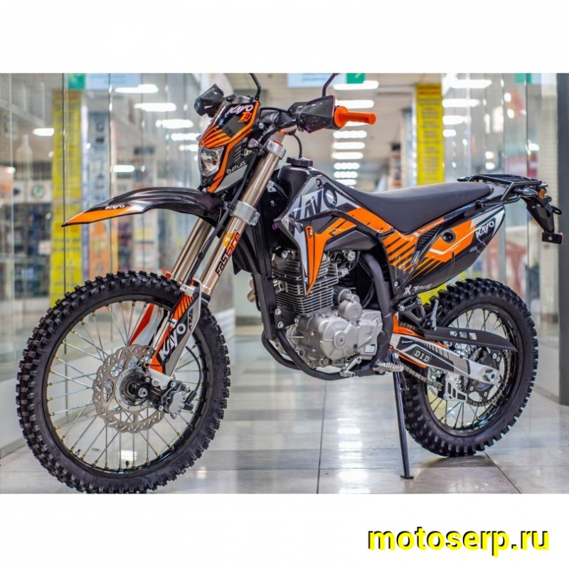 Купить  Мотоцикл Кросс/Эндуро KAYO T4 300 ENDURO ZS175FMM PR 300cc (маркирован 169) 21/18 ПТС (шт) (SM (ФОТО купить с доставкой по Москве и России, цена, технические характеристики, комплектация фото  - motoserp.ru