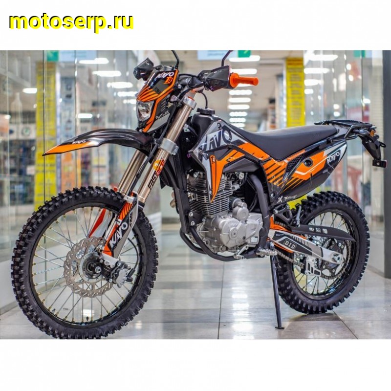 Купить  Мотоцикл Кросс/Эндуро KAYO T4 300 ENDURO ZS175FMM PR 300cc (маркирован 169) 21/18 ПТС (шт) (SM (ФОТО купить с доставкой по Москве и России, цена, технические характеристики, комплектация фото  - motoserp.ru
