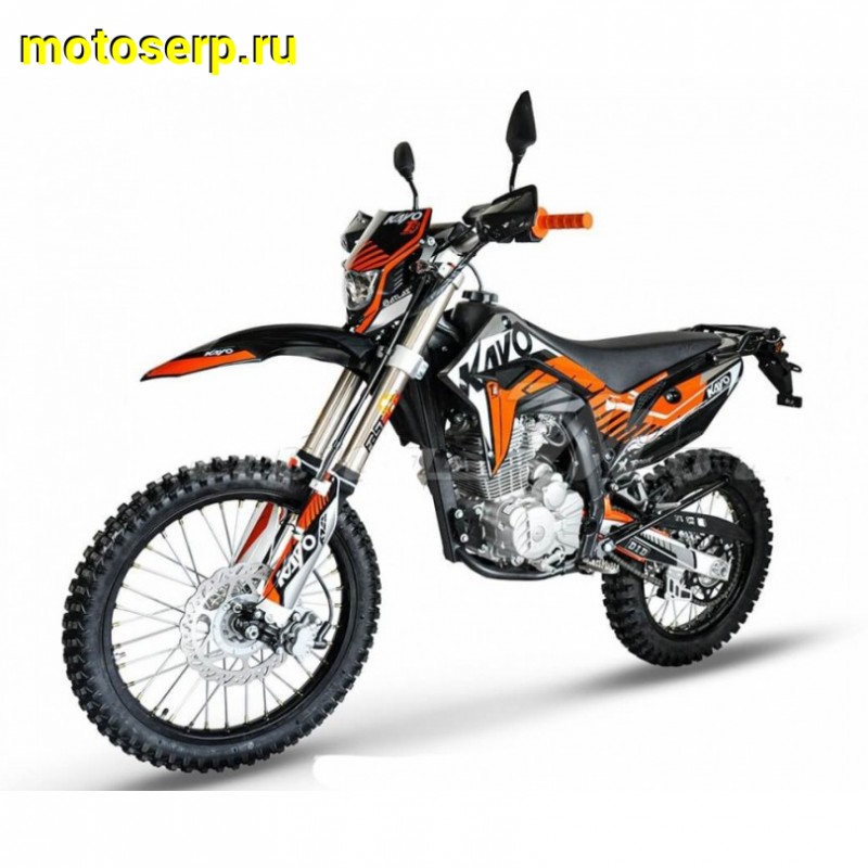 Купить  Мотоцикл Кросс/Эндуро KAYO T4 300 ENDURO ZS175FMM PR 300cc (маркирован 169) 21/18 ПТС (шт) (SM (ФОТО купить с доставкой по Москве и России, цена, технические характеристики, комплектация фото  - motoserp.ru