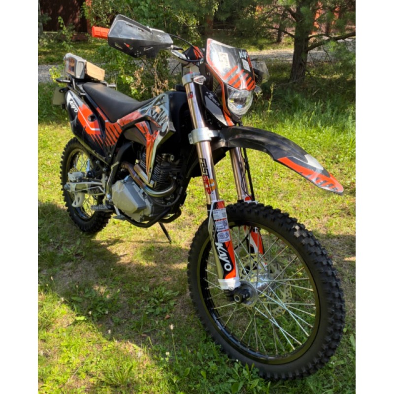 Купить  Мотоцикл Кросс/Эндуро KAYO T4 300 ENDURO ZS175FMM PR 300cc (маркирован 169) 21/18 ПТС (шт) (SM  купить с доставкой по Москве и России, цена, технические характеристики, комплектация фото  - motoserp.ru