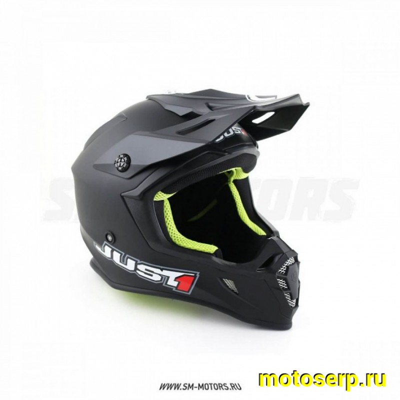 Купить  Шлем Кросс JUST1 J38 KORNER Solid черный матовый  р-р L  (шт) (SM 880-2932 купить с доставкой по Москве и России, цена, технические характеристики, комплектация фото  - motoserp.ru