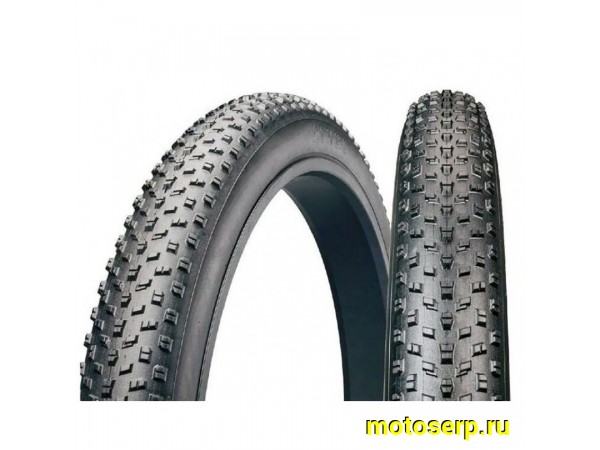Купить  Покрышка  20" 406 20х4.00 ежик ФЕТБАЙК FAT WANDERSMANN Вело (шт) (Wandersmann купить с доставкой по Москве и России, цена, технические характеристики, комплектация фото  - motoserp.ru