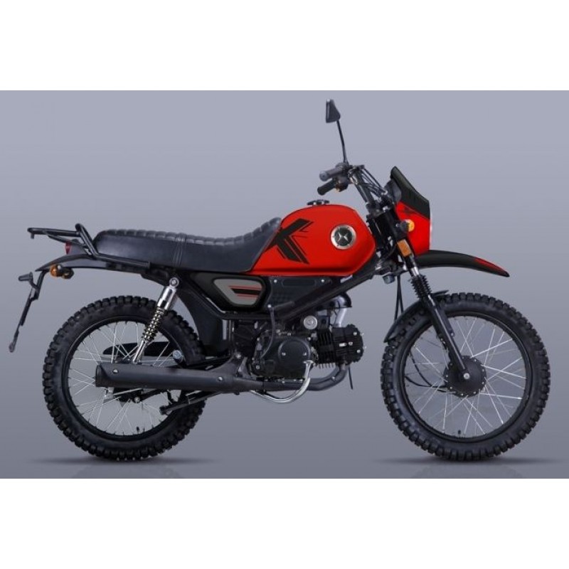 Купить  Мопед MM COLT SCRAMBLER (Кольт Скрамблер 50) (1-N-2-3-4), 4МКПП, диск/барабан, 2.50-18/2.75-17"  (шт) 01100 (MM 47657 купить с доставкой по Москве и России, цена, технические характеристики, комплектация фото  - motoserp.ru