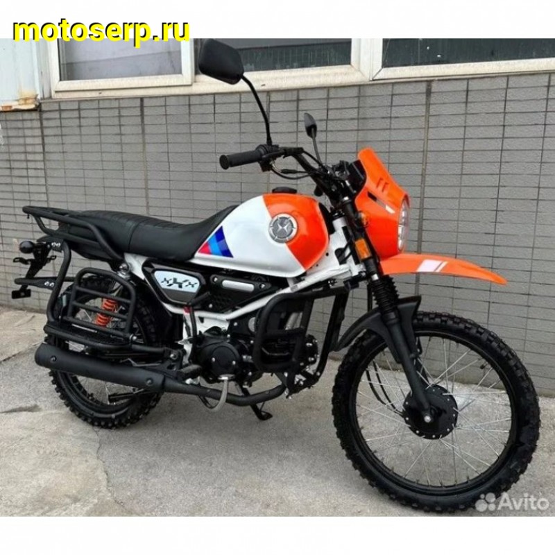 Купить  Мопед MM COLT SCRAMBLER (Кольт Скрамблер 50) (1-N-2-3-4), 4МКПП, диск/барабан, 2.50-18/2.75-17"  (шт) 01100 (MM 47657 купить с доставкой по Москве и России, цена, технические характеристики, комплектация фото  - motoserp.ru