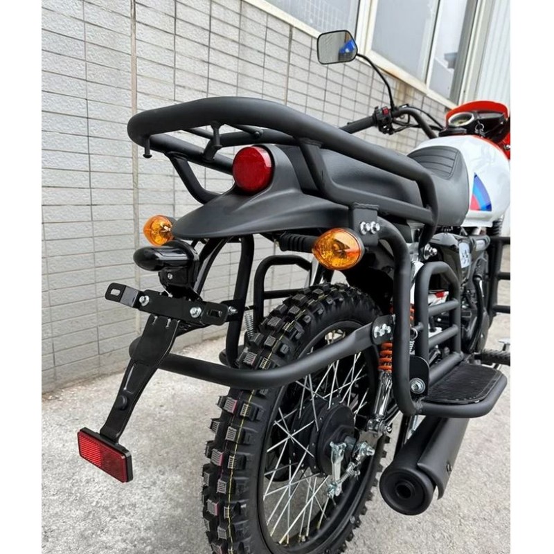 Купить  Мопед MM COLT SCRAMBLER (Кольт Скрамблер 50) (1-N-2-3-4), 4МКПП, диск/барабан, 2.50-18/2.75-17"  (шт) 01100 (MM 47657 купить с доставкой по Москве и России, цена, технические характеристики, комплектация фото  - motoserp.ru