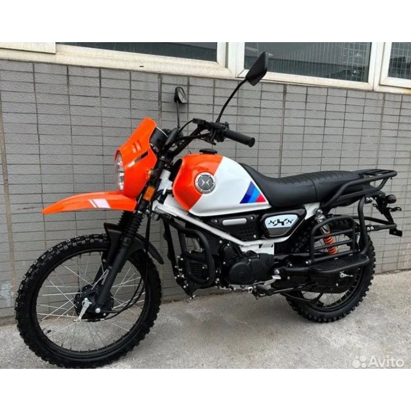 Купить  Мопед MM COLT SCRAMBLER (Кольт Скрамблер 50) (1-N-2-3-4), 4МКПП, диск/барабан, 2.50-18/2.75-17"  (шт) 01100 (MM 47657 купить с доставкой по Москве и России, цена, технические характеристики, комплектация фото  - motoserp.ru