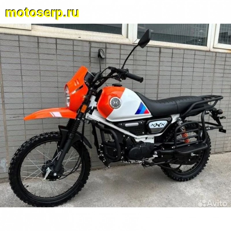 Купить  Мопед MM COLT SCRAMBLER (Кольт Скрамблер 50) (1-N-2-3-4), 4МКПП, диск/барабан, 2.50-18/2.75-17"  (шт) 01100 (MM 47657 купить с доставкой по Москве и России, цена, технические характеристики, комплектация фото  - motoserp.ru