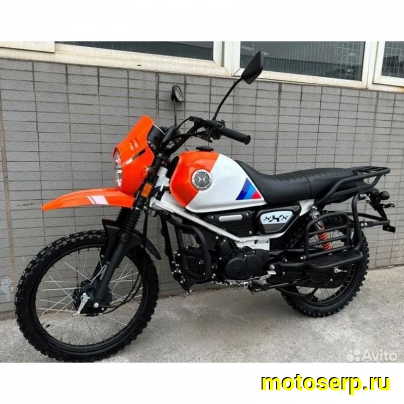 Купить  Мопед MM COLT SCRAMBLER (Кольт Скрамблер 50) (1-N-2-3-4), 4МКПП, диск/барабан, 2.50-18/2.75-17"  (шт) 01100 (MM 47657 купить с доставкой по Москве и России, цена, технические характеристики, комплектация фото  - motoserp.ru