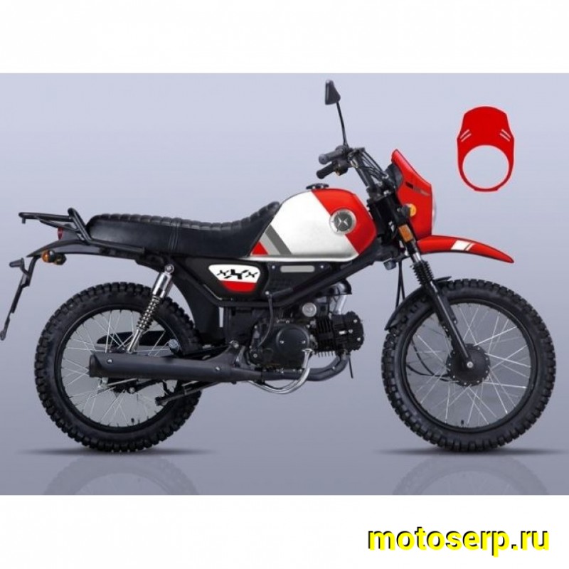 Купить  Мопед MM COLT SCRAMBLER (Кольт Скрамблер 50) (1-N-2-3-4), 4МКПП, диск/барабан, 2.50-18/2.75-17"  (шт) 01100 (MM 47657 купить с доставкой по Москве и России, цена, технические характеристики, комплектация фото  - motoserp.ru