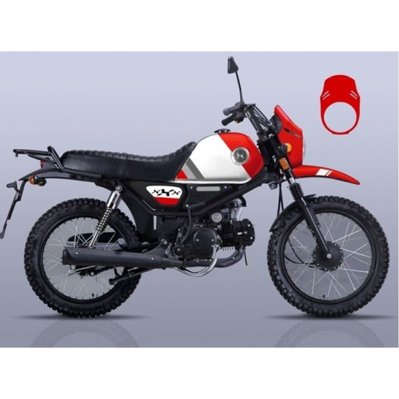 Купить  Мопед MM COLT SCRAMBLER (Кольт Скрамблер 50) (1-N-2-3-4), 4МКПП, диск/барабан, 2.50-18/2.75-17"  (шт) 01100 (MM 47657 купить с доставкой по Москве и России, цена, технические характеристики, комплектация фото  - motoserp.ru