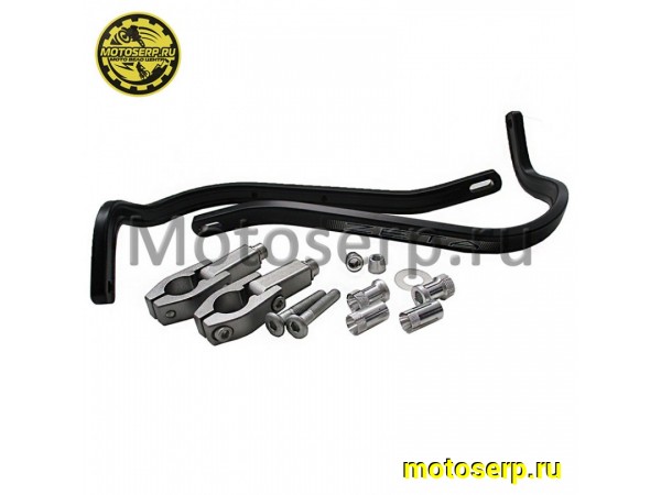 Купить  Защита рук/рычагов (уши) ZETA Bended 22.2мм Черная ZE72-0001 JP (комп) (JP купить с доставкой по Москве и России, цена, технические характеристики, комплектация фото  - motoserp.ru