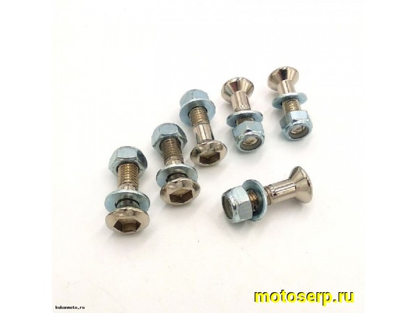 Купить  ====Болты звезды (винты) 30mm ACCEL, 6шт/набор, M8x25mm (комп) (0 купить с доставкой по Москве и России, цена, технические характеристики, комплектация фото  - motoserp.ru