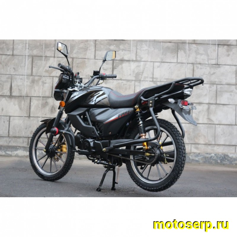 Купить  Мопед Millenium Alpha RS12 Champ  4Т; 50cc; колеса 17"литые; 4пер, эл. старт; бак 12л, легкая усиленная рама (шт) 01250 (ТехМаркет купить с доставкой по Москве и России, цена, технические характеристики, комплектация фото  - motoserp.ru