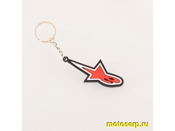 Купить  Брелок резиновый "ALPINESTARS" (mod:2) (шт) (МОТОЯ купить с доставкой по Москве и России, цена, технические характеристики, комплектация фото  - motoserp.ru